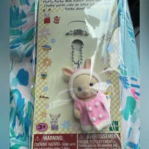 Calico Critters Key Chain, keychain, Bag Charm, Purse Charm, Sylvanian